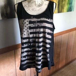 Rock & Republic flag tank